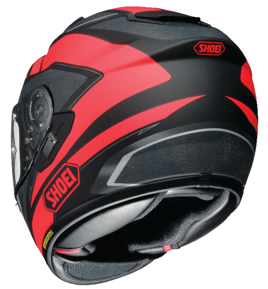 SHOEI フルフェイスヘルメット マットブラック/レッド 【公式通販】