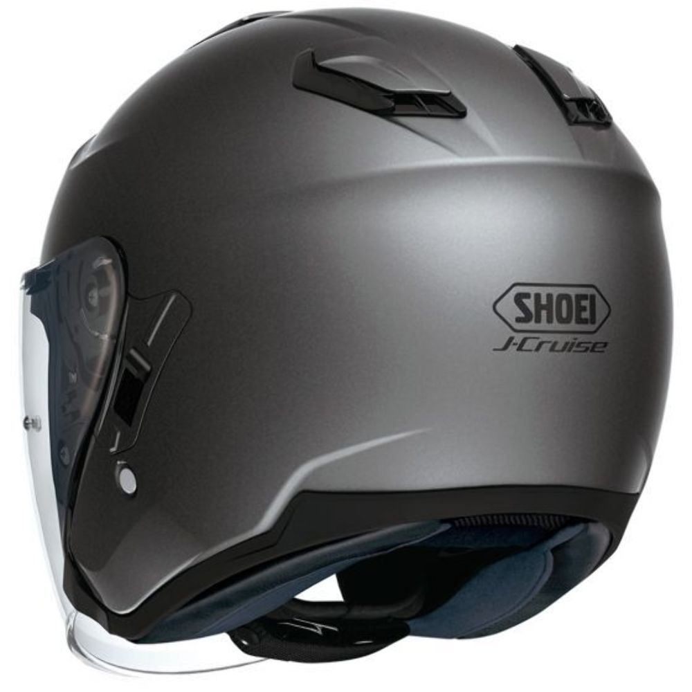 Shoei J-Cruise Helmet Matte Deep Grey - MotoDirect.com