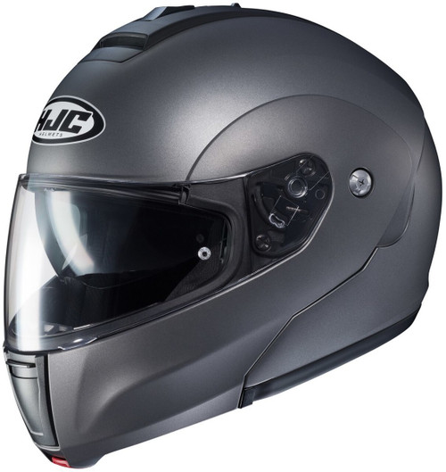 HJC CL-MAX 3 Semi-Flat Anthracite - MotoDirect.com