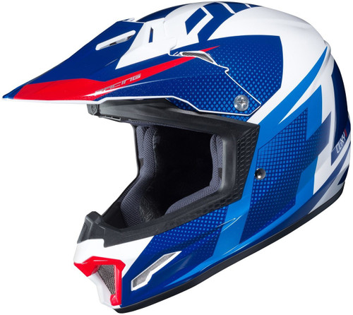 HJC CL-XY 2 Argos MC-8 Youth Helmet - MotoDirect.com
