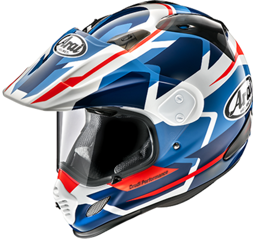 Arai XD4 Depart Helmet White/Blue