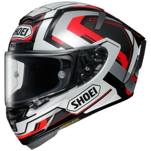 Shoei X-Fourteen Brink Helmet Blue/White/Silver - MotoDirect.com