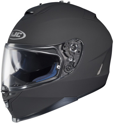 HJC IS.-17ヘルメットMサイズused HJC IS-17 Matte Black Full Face Integrated Shield Motorcycle
