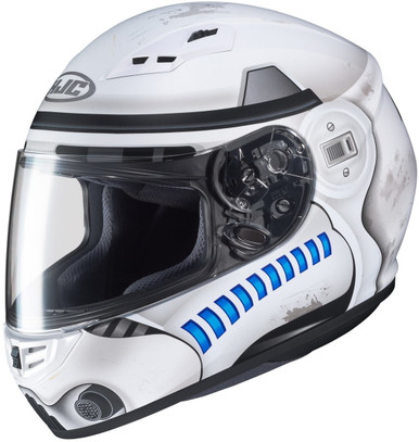 HJC CS-R3 Star Wars Stormtrooper MC-10SF - MotoDirect.com