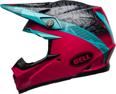 steel buffalo スティールバッファロー迷彩柄　新品未使用 BELL MOTO-9 MIPS CHIEF MATTE/GLOSS BLACK/PINK/BLUE - MotoDirect.com