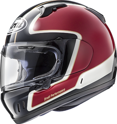 Arai Defiant-X Outline Red - MotoDirect.com
