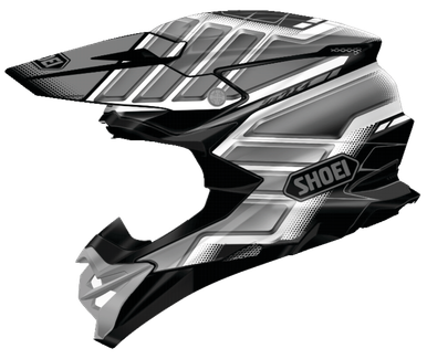 Shoei VFX-Evo Glaive Helmet Grey/Black - MotoDirect.com