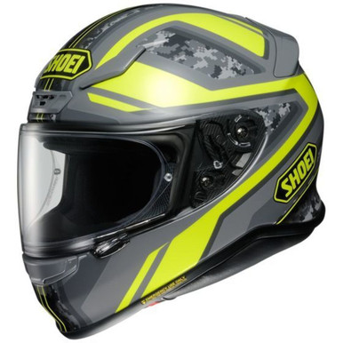 Shoei RF-1200 Parameter Helmet Black/Yellow - MotoDirect.com