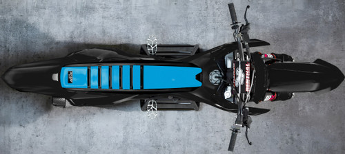 CYAN TOP/BLACK SIDES/BLACK RIBS (HUSQVARNA)