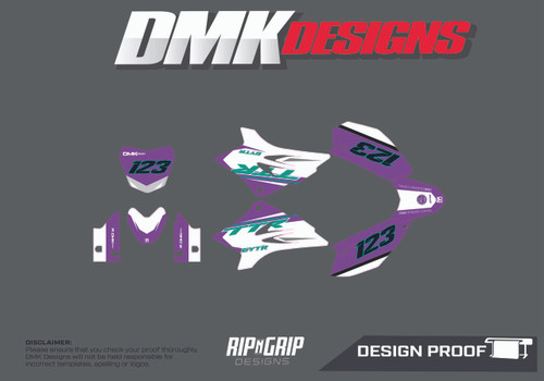 TTR50 (PURPLE/WHITE)