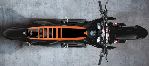 BLACK TOP/ORANGE SIDES/ORANGE RIBS