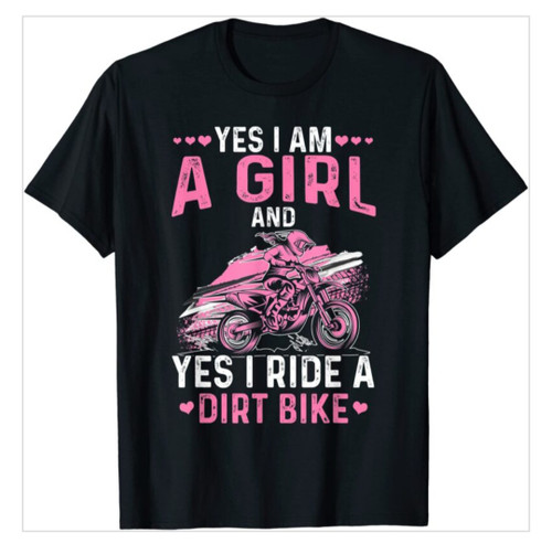 YES I'M A GIRL - HOODIE OR TEE