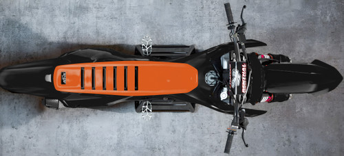 ORANGE TOP/ORANGE SIDES/BLACK RIBS