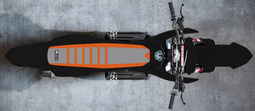 GREY TOP/ORANGE SIDES/ORANGE RIBS