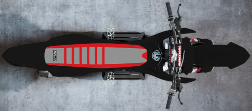 GREY TOP/RED SIDES/RED RIBS (BETA)