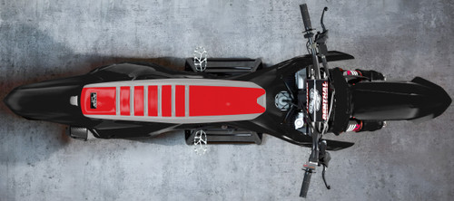 RED TOP/GREY SIDES/GREY RIBS (HONDA)