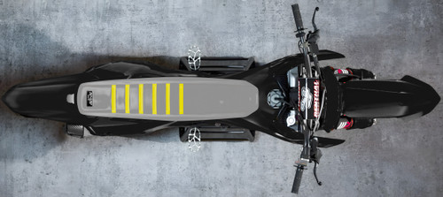 GREY TOP/GREY SIDES/YELLOW RIBS (COBRA)