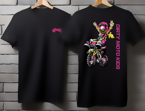 PRETTY IN PINK - TEE OR HOODIE (KIDS)