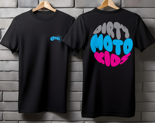 DISTORT CIRCLE - TEE OR HOODIE (KIDS)