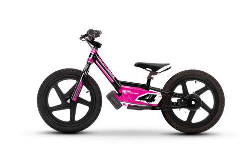 STACYC ELECTRIC GRAPHICS KIT 12" & 16" CHEQUER (PINK)