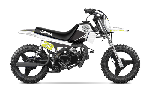 PW50 GRAPHIC WRATH KIT (WHITE/BLACK)