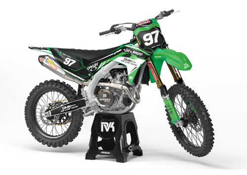 V1 KAWASAKI (GREEN/WHITE)