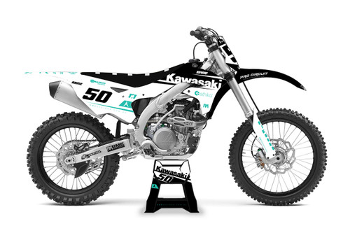 5050 BLACK  WHITE TEAL Series Kawasaki