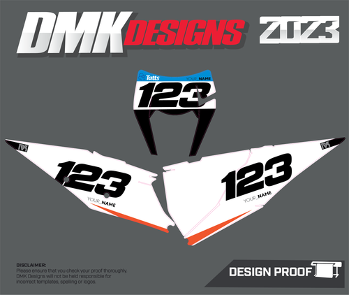 EXC Number Plates Finke Ready Basic 