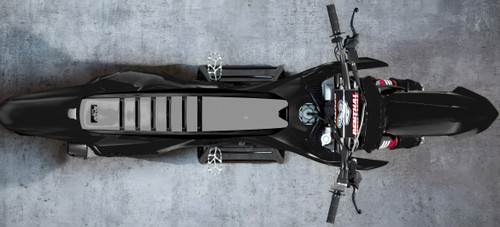 GREY TOP/BLACK SIDES/BLACK RIBS (YAMAHA)