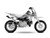CRF50 GRAPHIC KIT (GREY/WHITE)