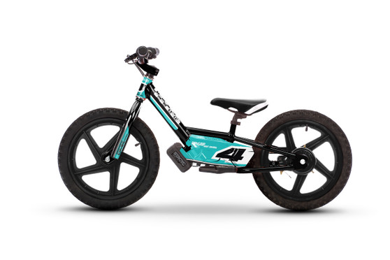 STACYC ELECTRIC GRAPHICS KIT 12" & 16" CHEQUER (AQUA)