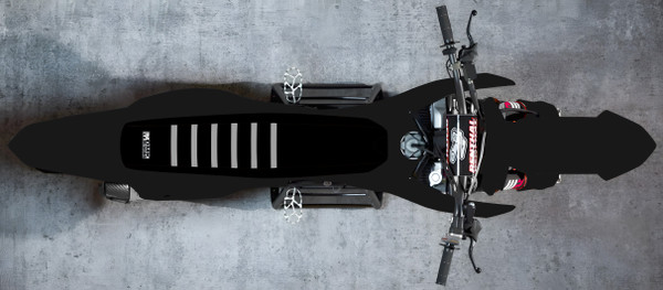 BLACK TOP/BLACK SIDES/GREY RIBS (HONDA)