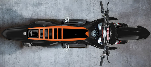 BLACK TOP/ORANGE SIDES/ORANGE RIBS