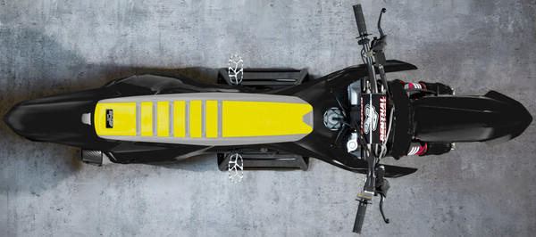 YELLOW TOP/GREY SIDES/GREY RIBS (COBRA)