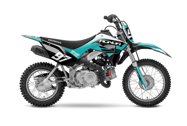 CRF110 KIT (TEAL/BLACK)