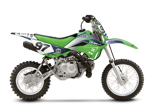 KLX110 (GREEN/NAVY)