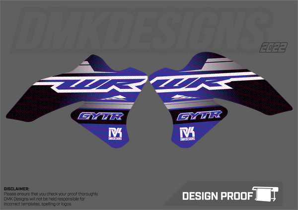  WR 250X 250R IMS Tank WR Logo