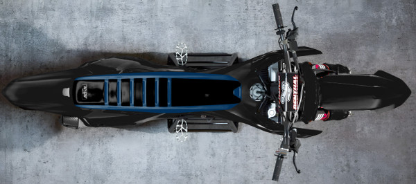 BLACK TOP/HUSQVARNA BLUE SIDES/HUSQVARNA BLUE RIBS