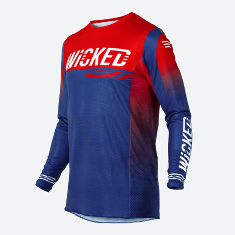 IGNITE YOUTH JERSEY. BLUE/RED