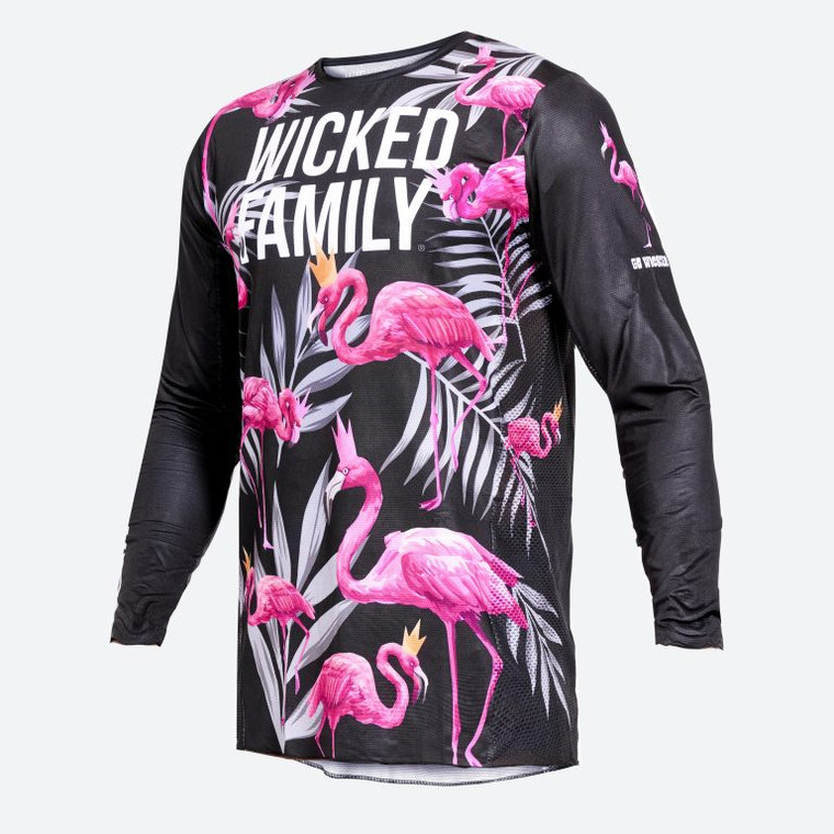 FLAMINGO YOUTH JERSEY. BLACK