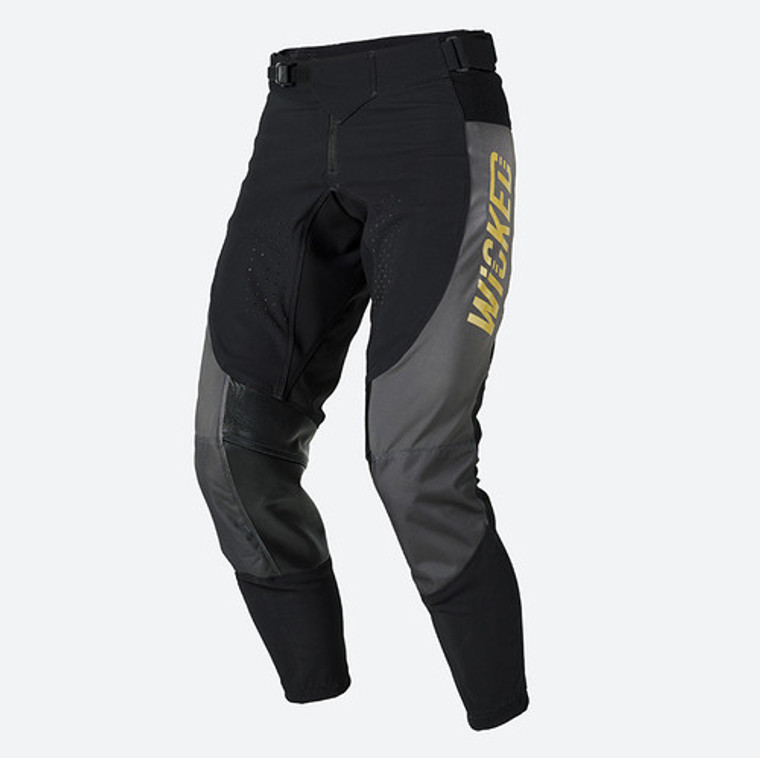 HOLESHOT PANT. BLACK/GREY