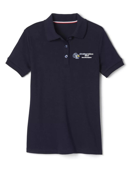 Mt Calvary Navy Soft Blouse