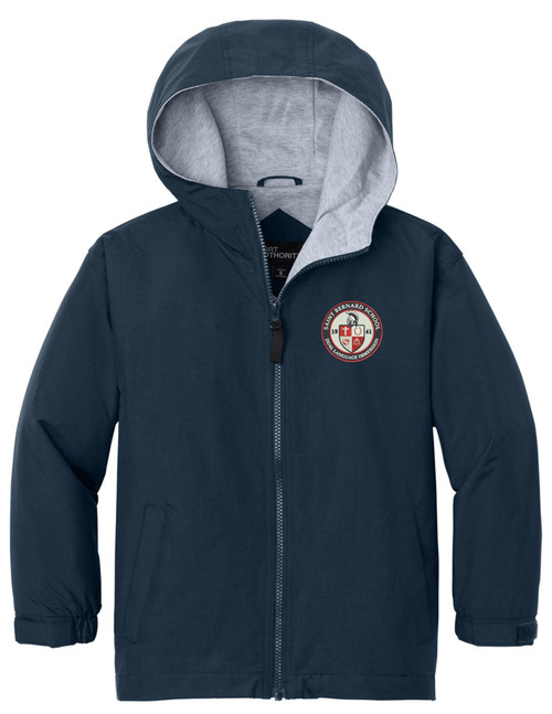 St. Bernard Hooded Nylon Jacket