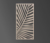 Wood Palm Leaf Lattice: Mandala Wall Art & Decor