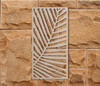 Wood Palm Leaf Lattice: Mandala Wall Art & Decor