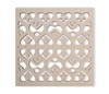 Wood Leaf Lattice: Mandala Wall Art & Decor