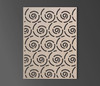 Wood Swirl Lattice: Mandala Wall Art & Decor
