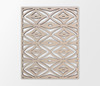 Rug Pattern Wooden Cutout: Stylish Wall Art & Decor