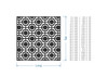 Wooden Hexagon Decor Fretwork Panel - Mandala Wall Art for Home Decor