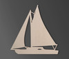 Sailboat Wall Art - Beach Theme Decor